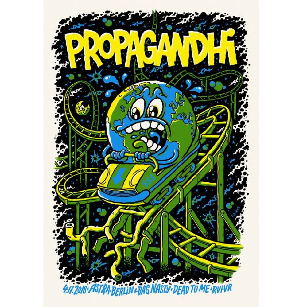 Propagandhi – Gig Poster | Substance - Recordstore and International ...